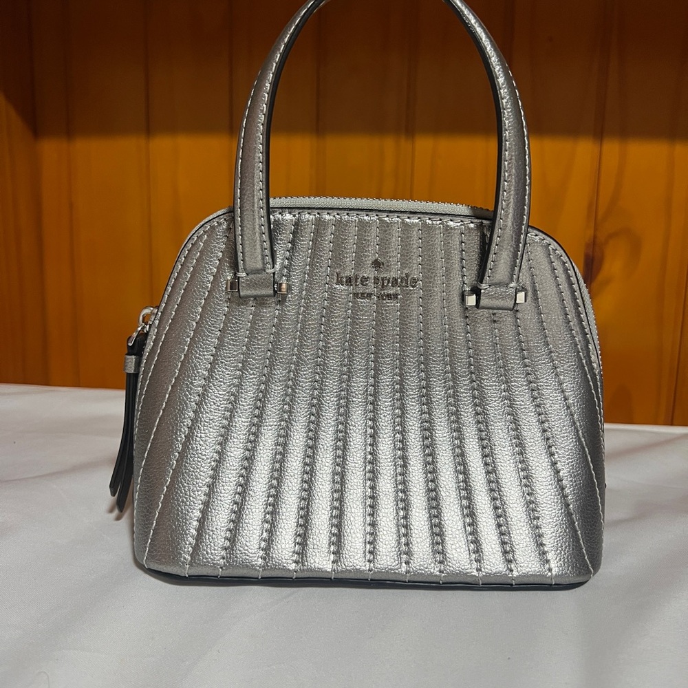 Kate Spade Silver Satchel